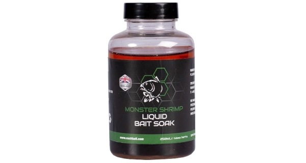 NASH - Dip Liquid Bait Soak Monster Shrimp 250 ml