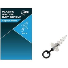 NASH - Držák nástrahy Plastic Swivel Bait Screw 8 mm