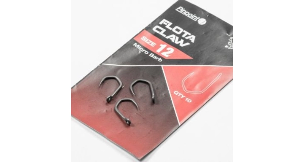 NASH - Háček Pinpoint Flota Claw Micro Barbed vel. 10 10 ks