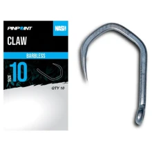 NASH - Háčky Claw Barbless vel. 12 10 ks