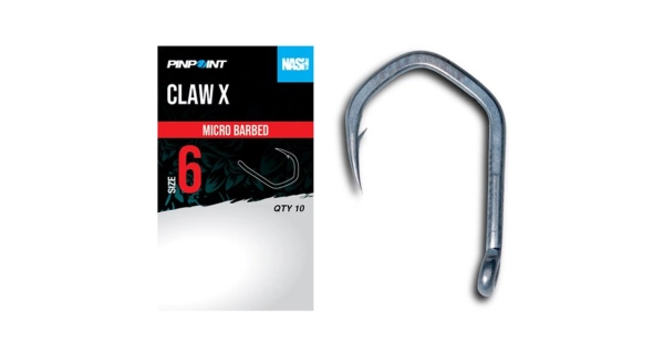 NASH - Háčky Claw X Micro Barbed vel. 2 10 ks