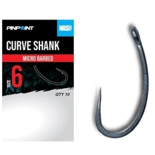 NASH - Háčky Curve Shank Barbless vel. 8 10 ks