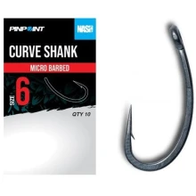 NASH - Háčky Curve Shank Micro Barbed vel. 2 10 ks