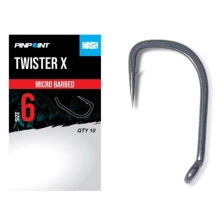 NASH - Háčky Twister X Micro Barbed vel. 6 10 ks