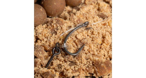 NASH - Hotový návazec Fluorocarbon D-Rig Barbless vel. 6