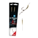 NASH - Hotový návazec Ring Blow Back Rig Barbless vel. 8
