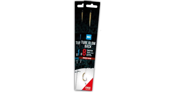 NASH - Hotový návazec Tube Blow Back Rig Barbless 2024 vel. 8