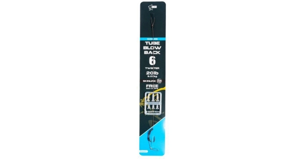 NASH - Hotový návazec Tube Blow Back Rig Barbless vel. 6