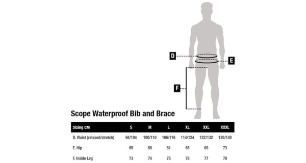 NASH - Kalhoty Scope Waterproof Bib and Brace vel. 3XL