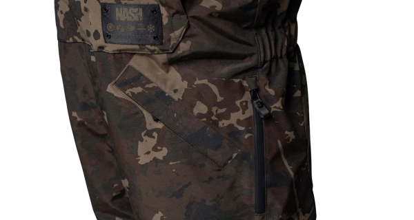 NASH - Kalhoty Zero Tolerance Helluva Waterproof Bib and Brace Camo vel. M