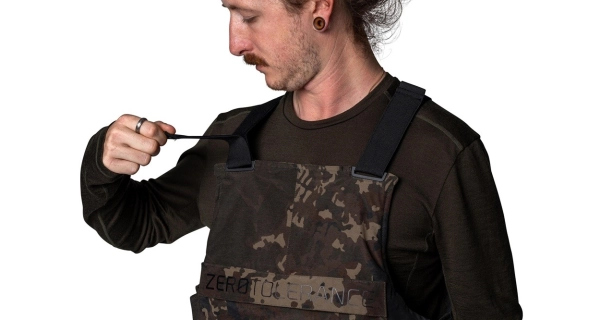 NASH - Kalhoty Zero Tolerance Helluva Waterproof Bib and Brace Camo vel. S