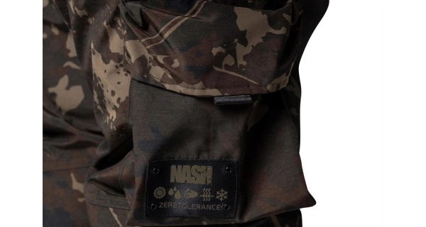 NASH - Kalhoty Zero Tolerance Helluva Waterproof Trousers Camo vel. L