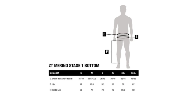 NASH - Kalhoty Zero Tolerance Merino Stage 1 Bottoms vel. L