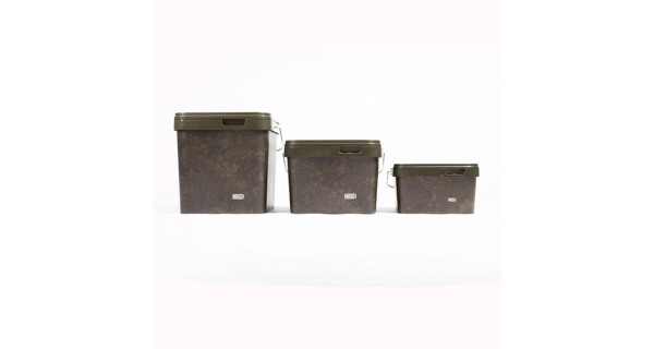 NASH - Kbelík Spot On Rectangular Bucket Camo 10 l
