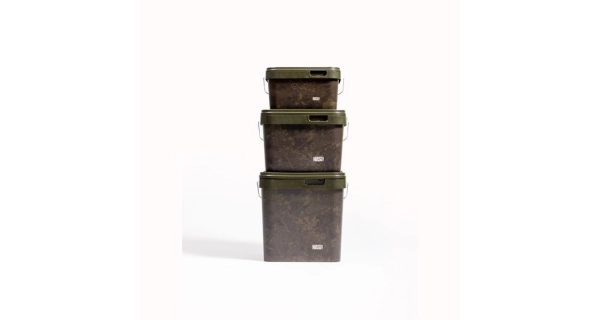 NASH - Kbelík Spot On Rectangular Bucket Camo 10 l
