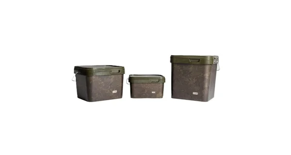 NASH - Kbelík Spot On Rectangular Bucket Camo 17 l