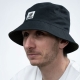 NASH - Klobouk Make It Happen Badge Reversible Bucket Hat Black Green