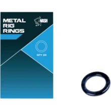 NASH - Kroužky Metal Rig Rings 2,5 mm 20 ks