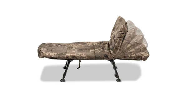 NASH - Lehátko Indulgence 4 Leg Junior Sleep System Camo