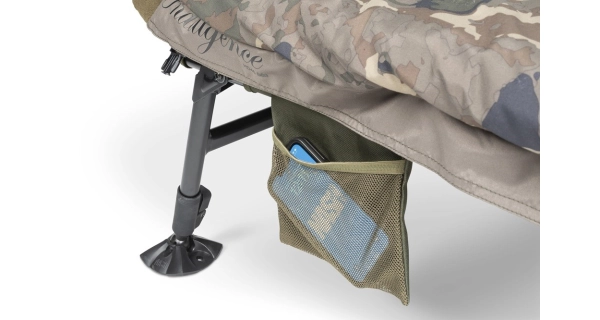 NASH - Lehátko se spacákem Indulgence HD40 Sleep System 8 Legs Camo