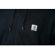 NASH - Mikina Make It Happen Badge Zipped Hoody Black vel. L