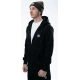 NASH - Mikina Make It Happen Badge Zipped Hoody Black vel. L