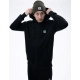 NASH - Mikina Make It Happen Badge Zipped Hoody Black vel. L