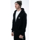 NASH - Mikina Make It Happen Badge Zipped Hoody Black vel. XL