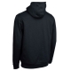 NASH - Mikina Make It Happen Badge Zipped Hoody Black vel. XL