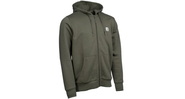 NASH - Mikina Make It Happen Badge Zipped Hoody Green vel. 2XL