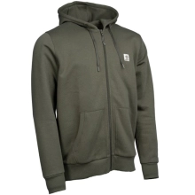 NASH - Mikina Make It Happen Badge Zipped Hoody Green vel. M