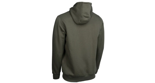 NASH - Mikina Make It Happen Badge Zipped Hoody Green vel. M