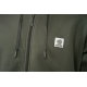NASH - Mikina Make It Happen Badge Zipped Hoody Green vel. M