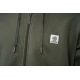 NASH - Mikina Make It Happen Badge Zipped Hoody Green vel. M