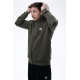 NASH - Mikina Make It Happen Badge Zipped Hoody Green vel. M