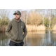 NASH - Mikina Make It Happen Badge Zipped Hoody Green vel. M