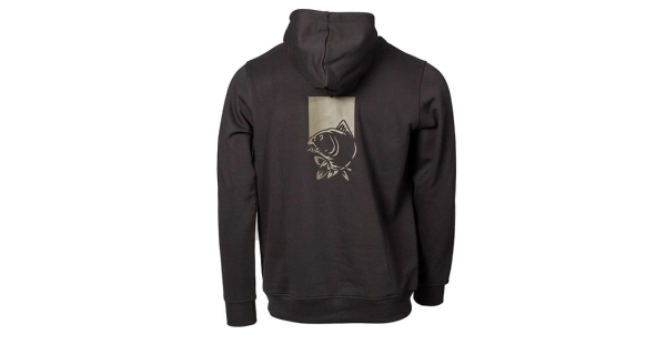 NASH - Mikina Make It Happen Hoody Fish Logo Black vel. L