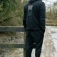 NASH - Mikina Make It Happen Hoody Fish Logo Black vel. L
