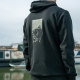 NASH - Mikina Make It Happen Hoody Fish Logo Black vel. S