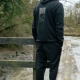 NASH - Mikina Make It Happen Hoody Fish Logo Black vel. S