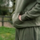 NASH - Mikina Make It Happen Hoody Fish Logo Green vel. L