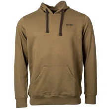 NASH - Mikina Make It Happen Hoody Fish Logo Green vel. M