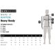 NASH - Mikina Make It Happen Since 1978 Hoody Grey Marl vel. S