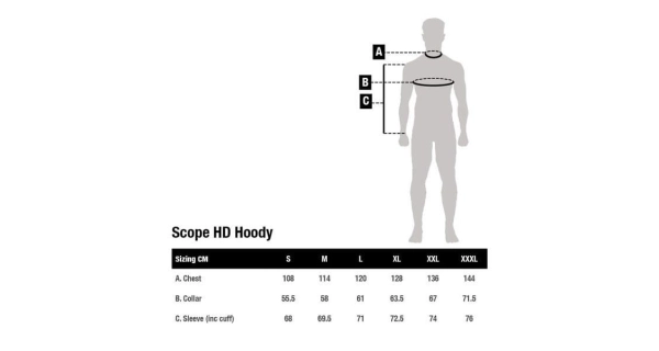 NASH - Mikina Scope HD Hoody vel. S