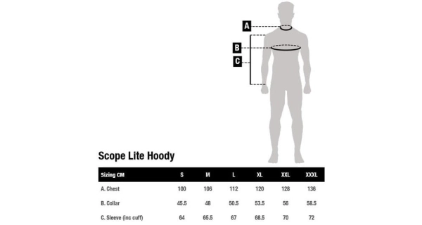 NASH - Mikina Scope Lite Hoody vel. M