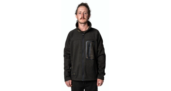 NASH - Mikina Zero Tolerance Nordic Fleece Zipped Jumper vel. XL