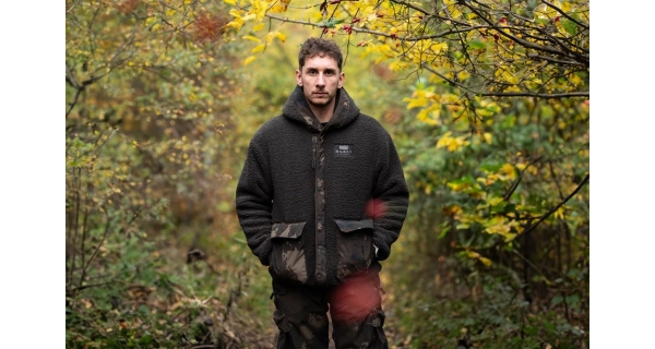 NASH - Mikina Zero Tolerance Sherpa Fleece Hoody vel. L