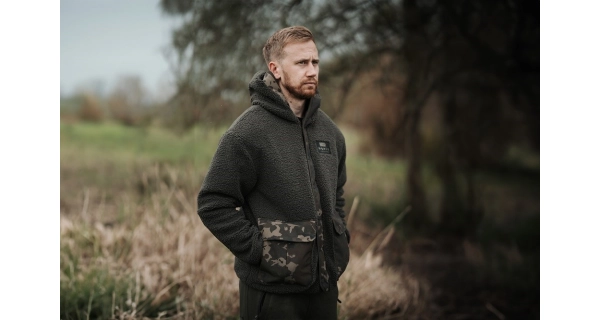 NASH - Mikina Zero Tolerance Sherpa Fleece Hoody vel. L