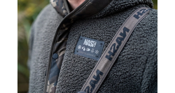 NASH - Mikina Zero Tolerance Sherpa Fleece Hoody vel. L