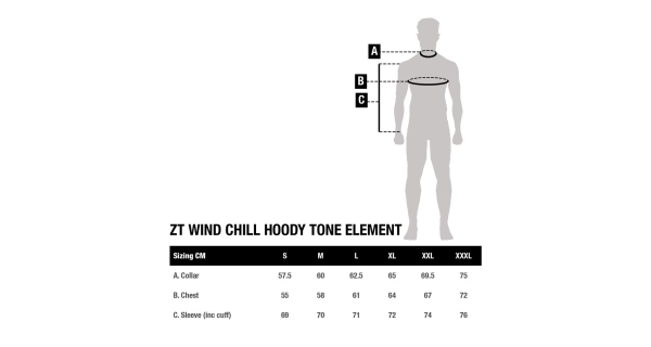 NASH - Mikina Zero Tolerance Wind Chill Hoody Two Tone Element vel. M
